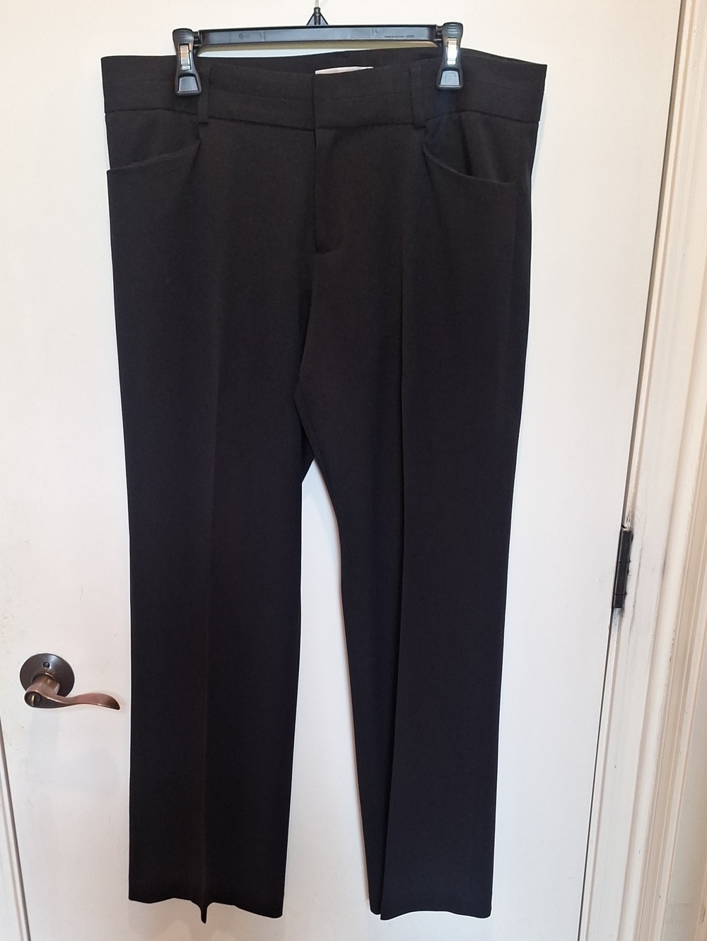 Michael Kors Womens Black Dress Pants
